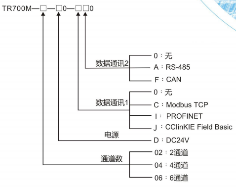 智慧型多通道重量变送器TR700M